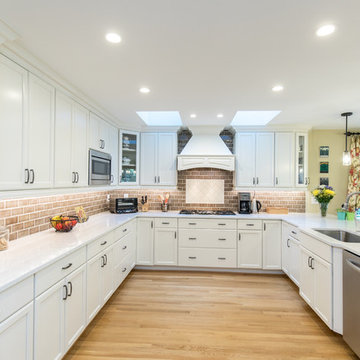 Transitional Farm Style Kitchen & Addition