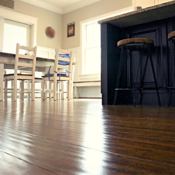 Strand Bamboo Carbonized Antiqued Flooring