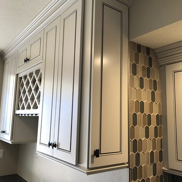 Diamond Reflections- Duvall Maple Grey Stone on Pearl
