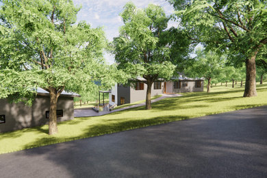 Proposal for Custom Mid-Century Modern Home