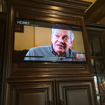 Mounted TVs