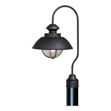 Harwich Outdoor Post Light, Textured Black