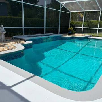 Resurface using our non slip temperature cooling texture finish