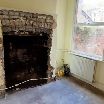 Liverpool L18 Kitchen refurbishment utility and dining area