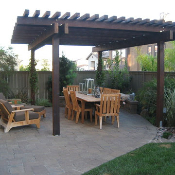 4S Ranch Fire Pit and patio.