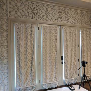 Master sitting french doors