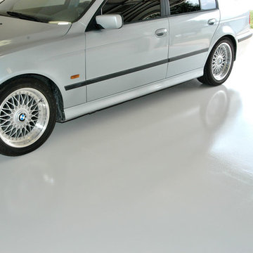 Solid Colr Chip Garage Floor Coating