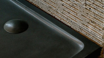 PALAOS SHADOW 48"X32" BLACK GRANITE SHOWER BASE