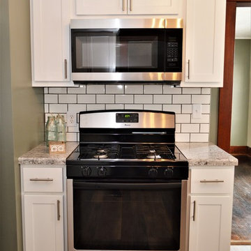 Kokomo, IN. BaileyTown USA. White Maple Kitchen