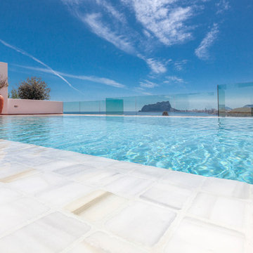 Piscina particular en Calpe