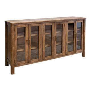 Susannah 6 Door Console - Rustic - Console Tables - by Crafters and ...