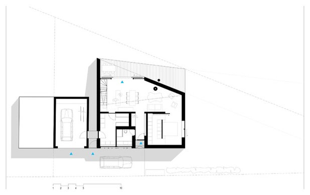 Contemporary Floor Plan by Blässe Laser Architekten bla°