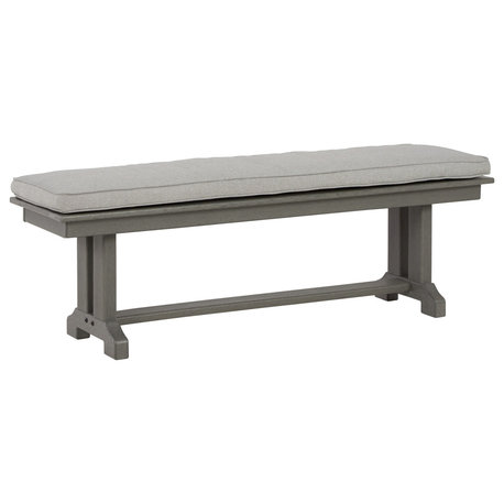 Bench With  Cushion