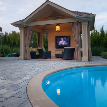 Cabanas, Pool Houses and Pavillions