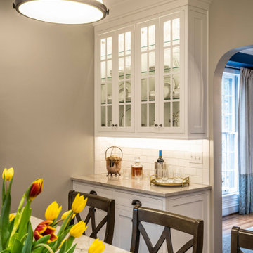 Classic Home Gets Elegant Renovation Reminiscent of Original Design