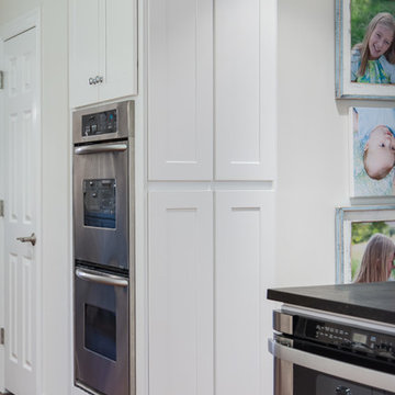 Bright and Modern Dallas Kitchen Featuring WOLF Classic Cabinets