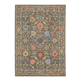 Leoness Floating Floral Indoor Area Rug, 7'10