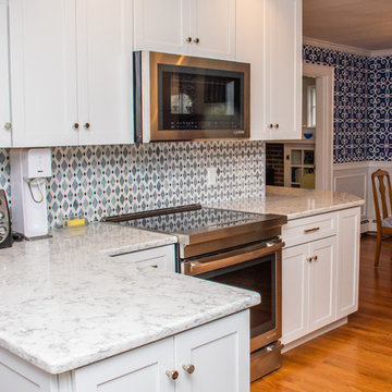 Wellesley, MA Colonial Home - Kitchen Remodel