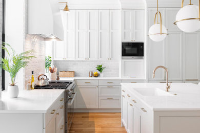 Inspiration for a contemporary kitchen remodel in DC Metro