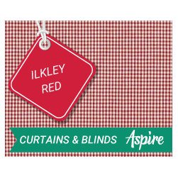 Ilkley Red - Curtains