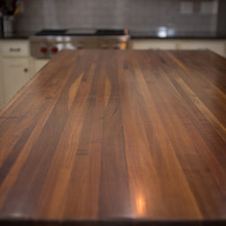 Butcher Block Island Top - Kitchen Islands And Kitchen Carts