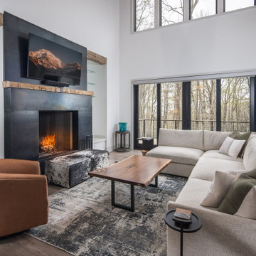 Modern Oak Lodge