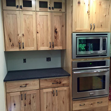 RCC1000 - All Heart Knotty Hickory Kitchen and Cabinets