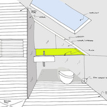 Bathroom attic