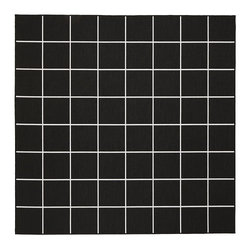 SVALLERUP Tapis tiss&eacute; &agrave; plat, int/ext&eacute;rieur, noir, blanc - Products