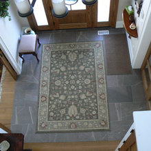stone floor inlay