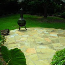 pad behind pool