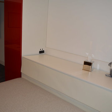 Tesla Red King Wall Bed