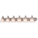 Vaxcel - Vaxcel LS-VLD106BN Lasalle 6L Vanity Light - For over 20 years, Vaxcel International has been aLasalle 6L Vanity Li Brushed Nickel Alaba *UL Approved: YES Energy Star Qualified: n/a ADA Certified: n/a  *Number of Lights: Lamp: 6-*Wattage:100w A19 Medium Base bulb(s) *Bulb Included:No *Bulb Type:A19 Medium Base *Finish Type:Brushed Nickel