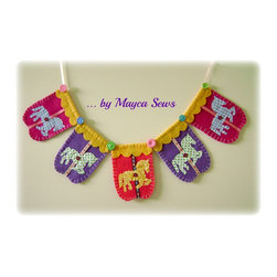 Carousel Bunting - Nursery Decor
