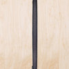 Hammered Appliance Pull 17", Wrought Iron