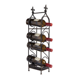 Duvaleix's 4 Bottle Wine Rack - Wine Racks