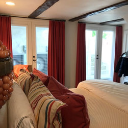 Transitional Accent Drapery - Curtains