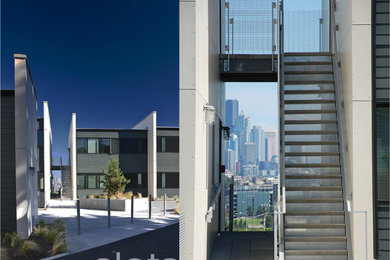 Staircase - modern staircase idea in Seattle