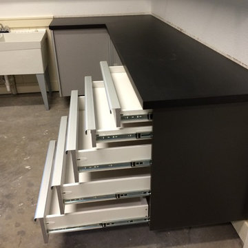 New powder coated garage cabinet storage