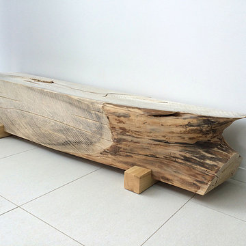 An Elm Entrance Bench