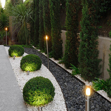 Un Jardín de Inspiración Oriental