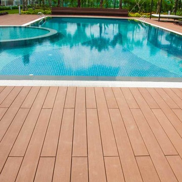 Swimming Composite Decking Design