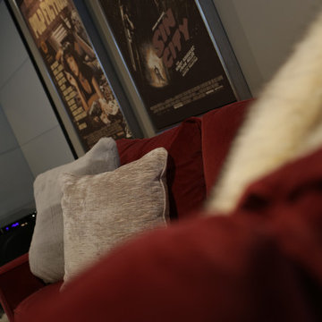 Quentin Tarantino Inspired Lower Level Lounge