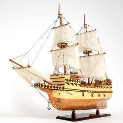 Mayflower T158 31" Fully Assembled Ship Model - Decorative Objects And Figurines