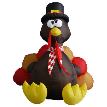 Thanksgiving Inflatable Turkey, 6'