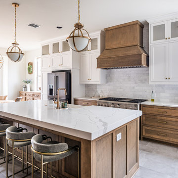 Modern Farmhouse Kitchen, Master Bath Remodel | Prosper, TX