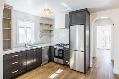 Minimalist kitchen photo in Phoenix