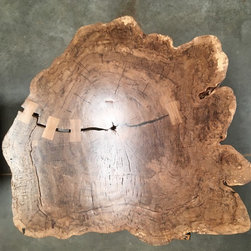 Live Edge White Oak Conference Room Table - Side Tables And End Tables