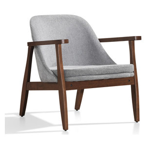 Cole Lounge Accent Chair, Gray