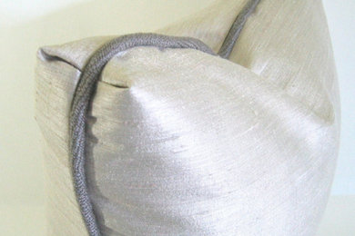 Taupe Turkish Corner Pillow Cover